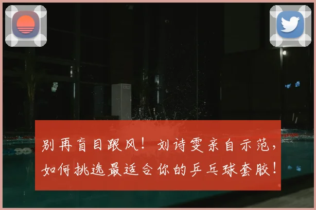 别再盲目跟风!刘诗雯亲自示范,如何挑选最适合你的乒乓球套胶!_20260704173739